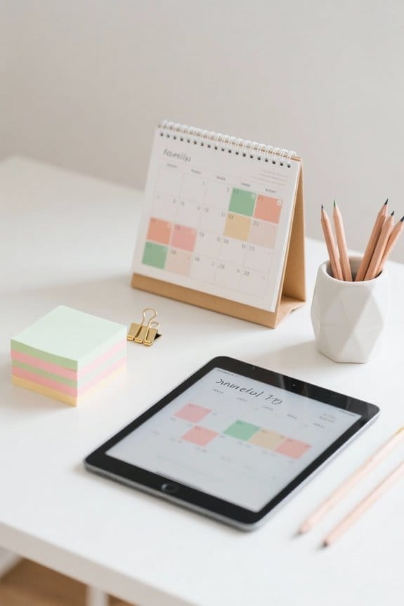 centralized family calendar tips