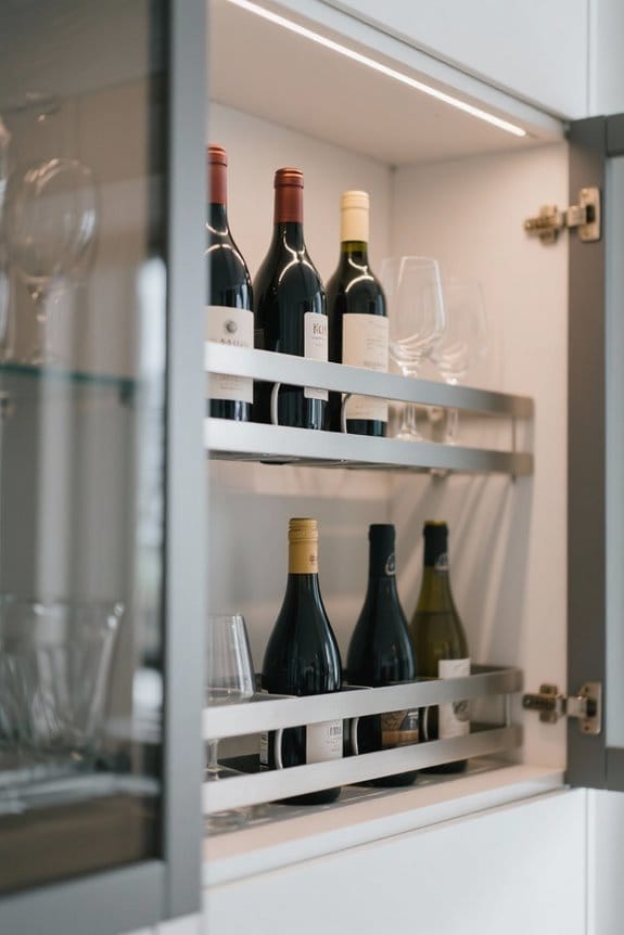 choosing cabinet wine rack