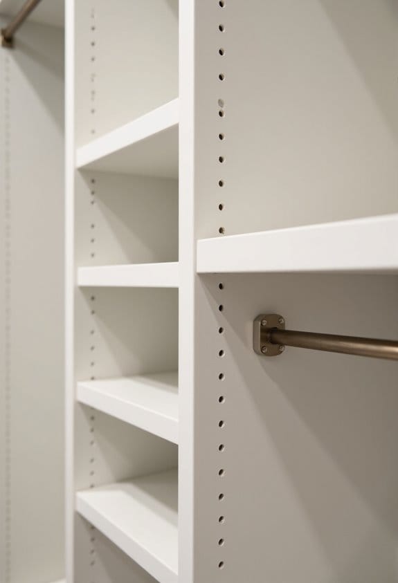 choosing closet shelf dividers