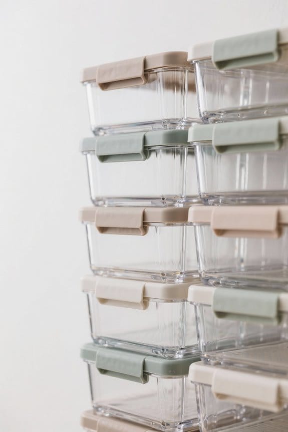 choosing suitable stackable bins