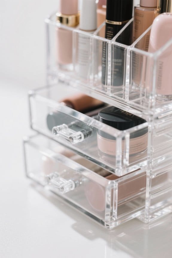 clear cosmetic organizer selection factors