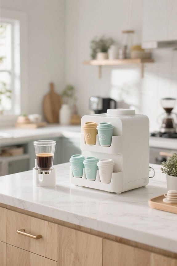clutter free coffee station solutions