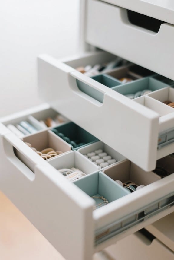 craft drawer organizer considerations