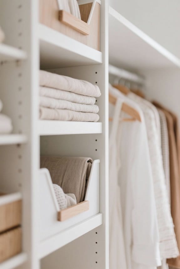 declutter for functional closets