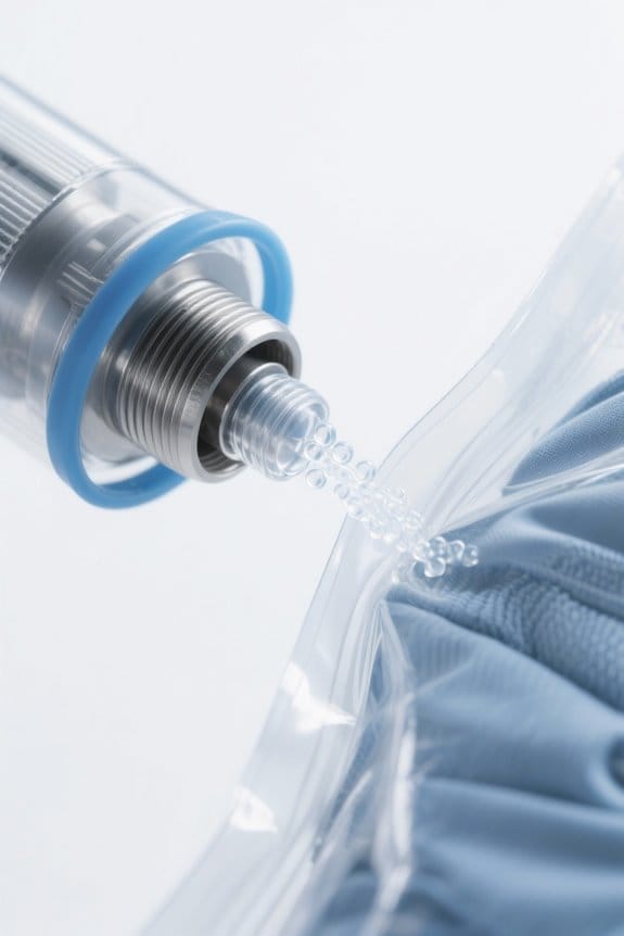 efficient air removal process