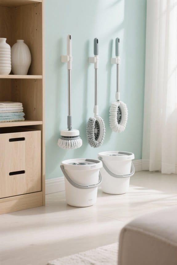 effortless cleaning spin mops