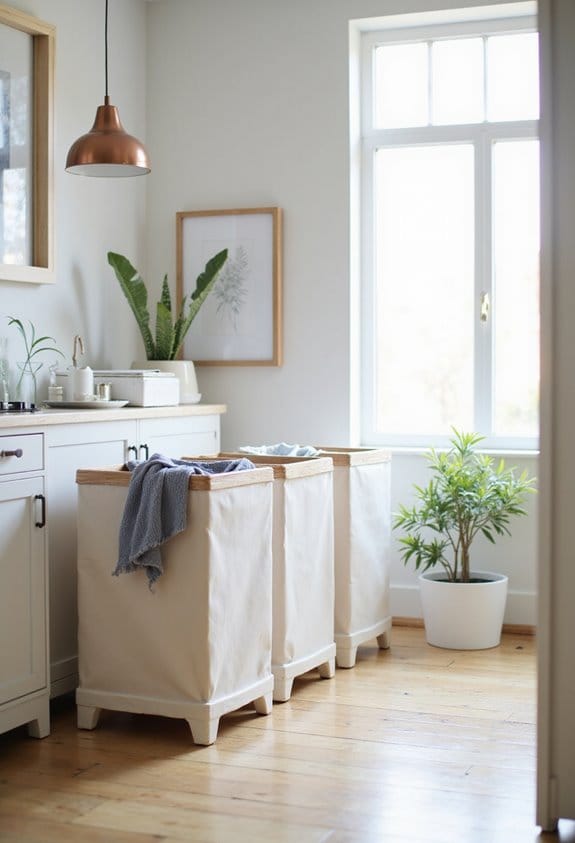 effortless laundry organization styles