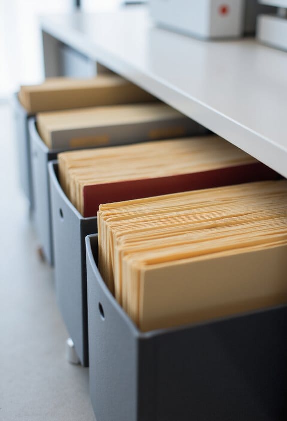 file box organizer considerations