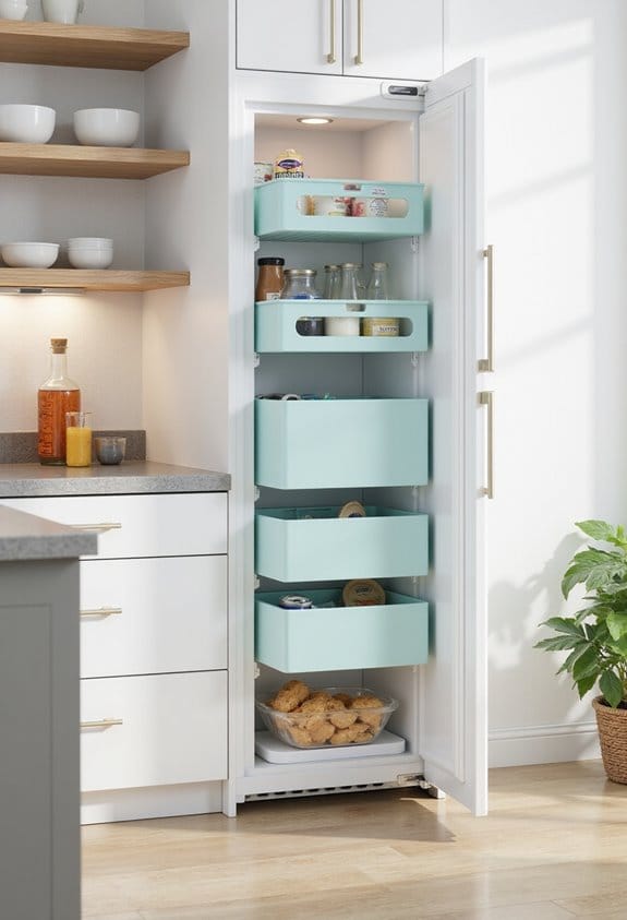 fridge organization for efficiency