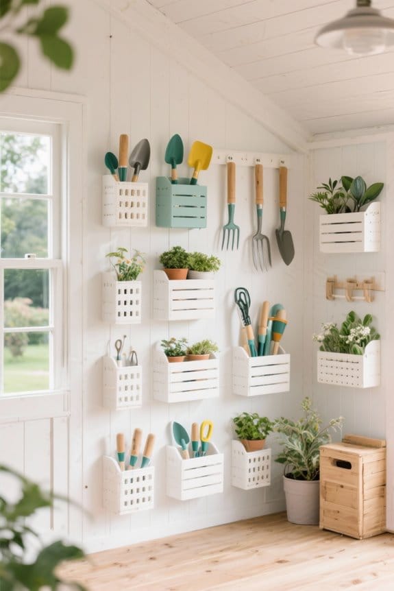 garden tool organization solutions