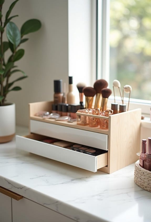 glorious makeup storage solutions