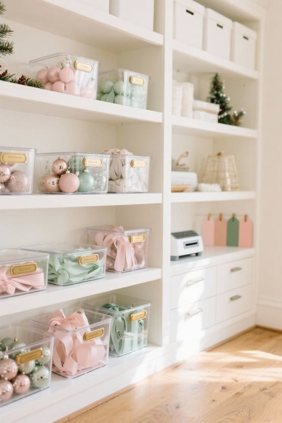 holiday storage labeling tips