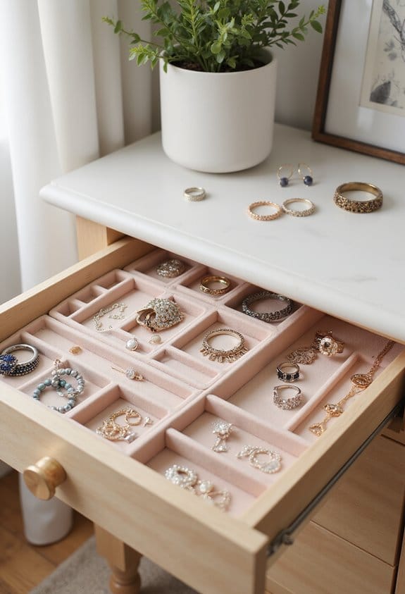 jewelry organization for beauty
