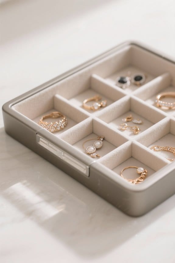 jewelry tray organizer considerations
