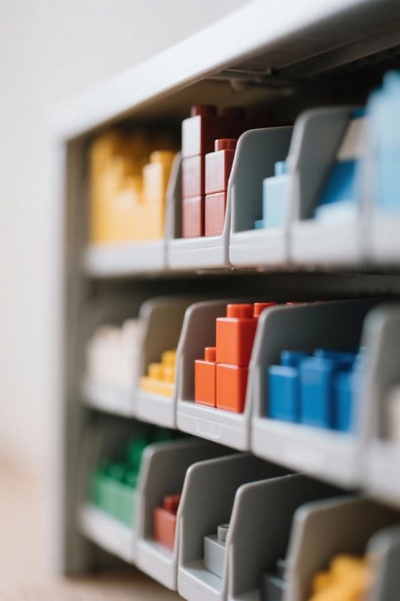 lego organizer selection criteria