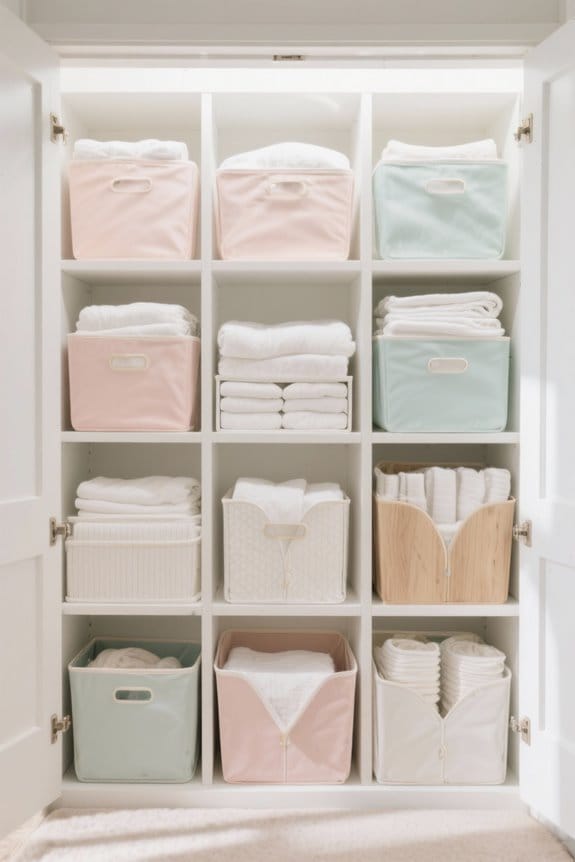 linen closet organization solutions
