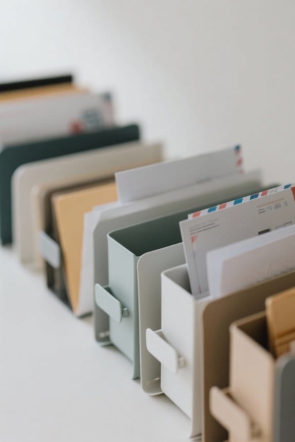 mail organizer selection criteria