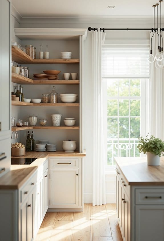 maximize kitchen pantry space