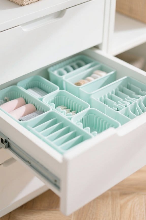 maximize space with organizers