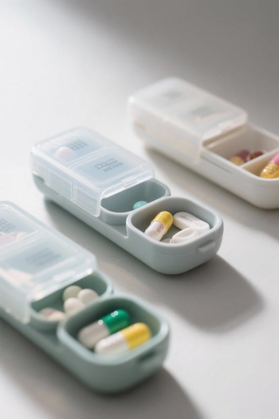 medication organizer selection factors
