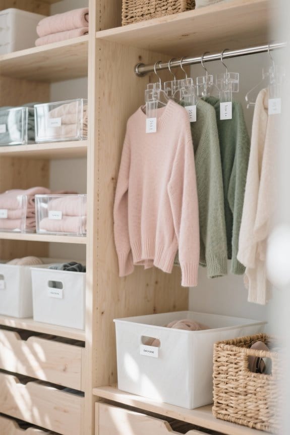 organized closet smoother mornings
