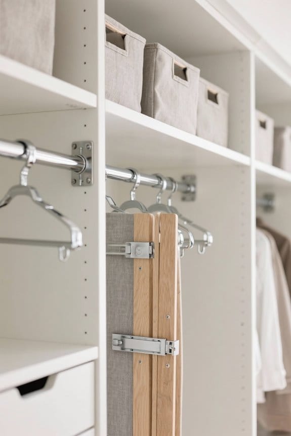 organized kids closet maintenance