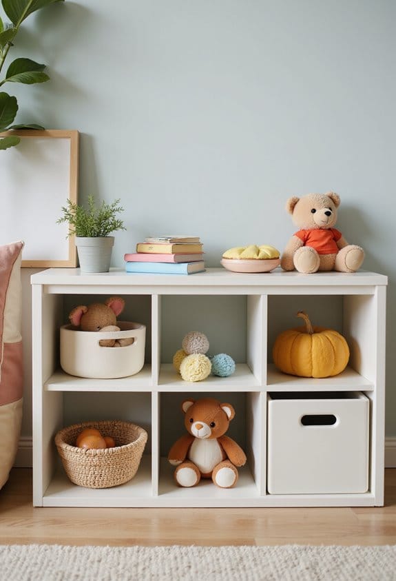 playroom organizer size durability