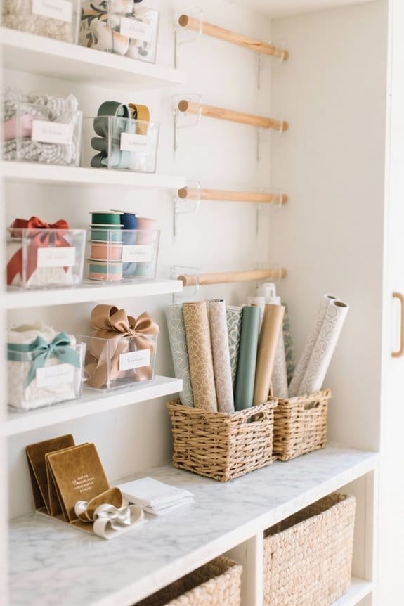 prevent tangled gift supplies