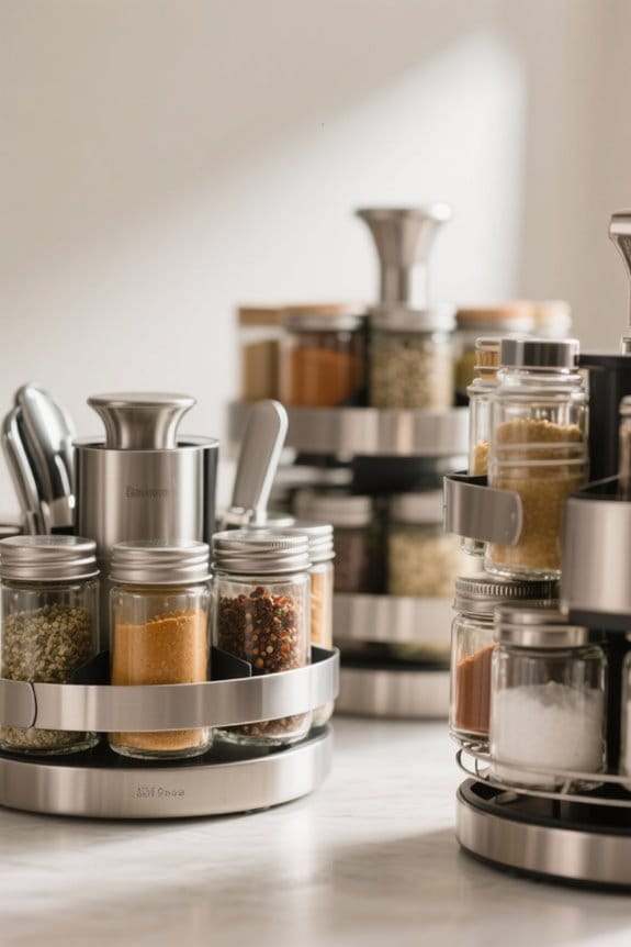 spice rack size material