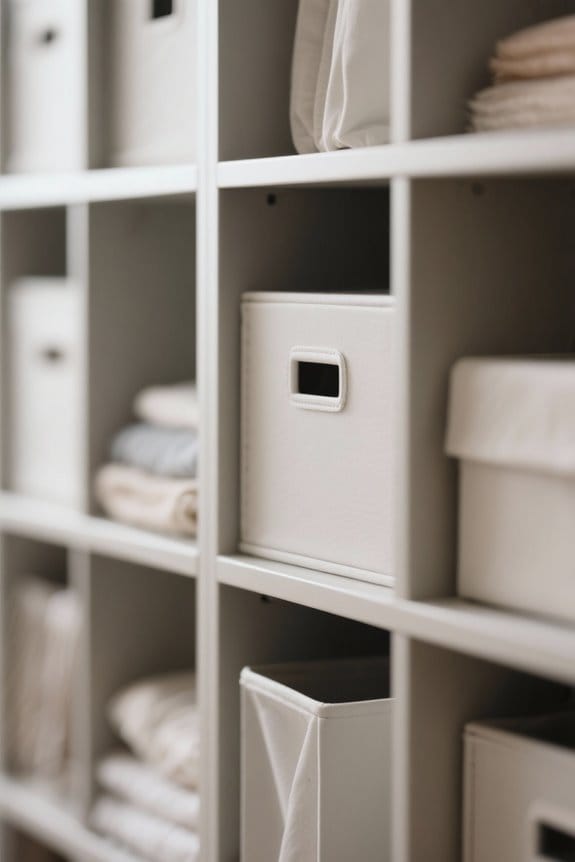 storage cube organizer considerations