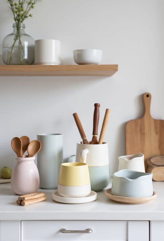 stylish and functional kitchen storage