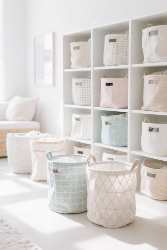 stylish and functional laundry baskets