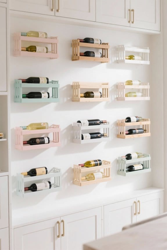 stylish efficient wine storage