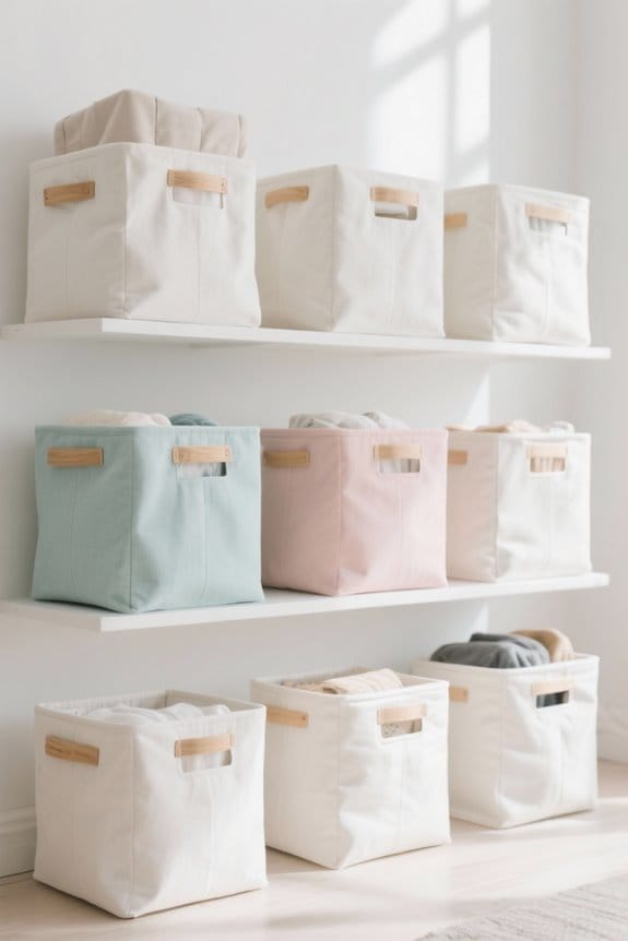 stylish fabric storage solutions