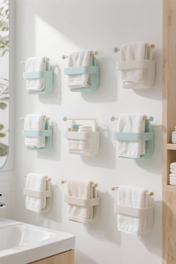 tidy towel storage solutions