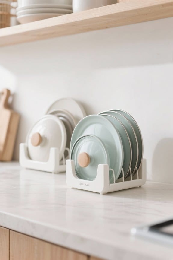 top kitchen lid organizers